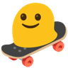 blobby-skateboard emoji